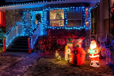 Christmas Light Installation